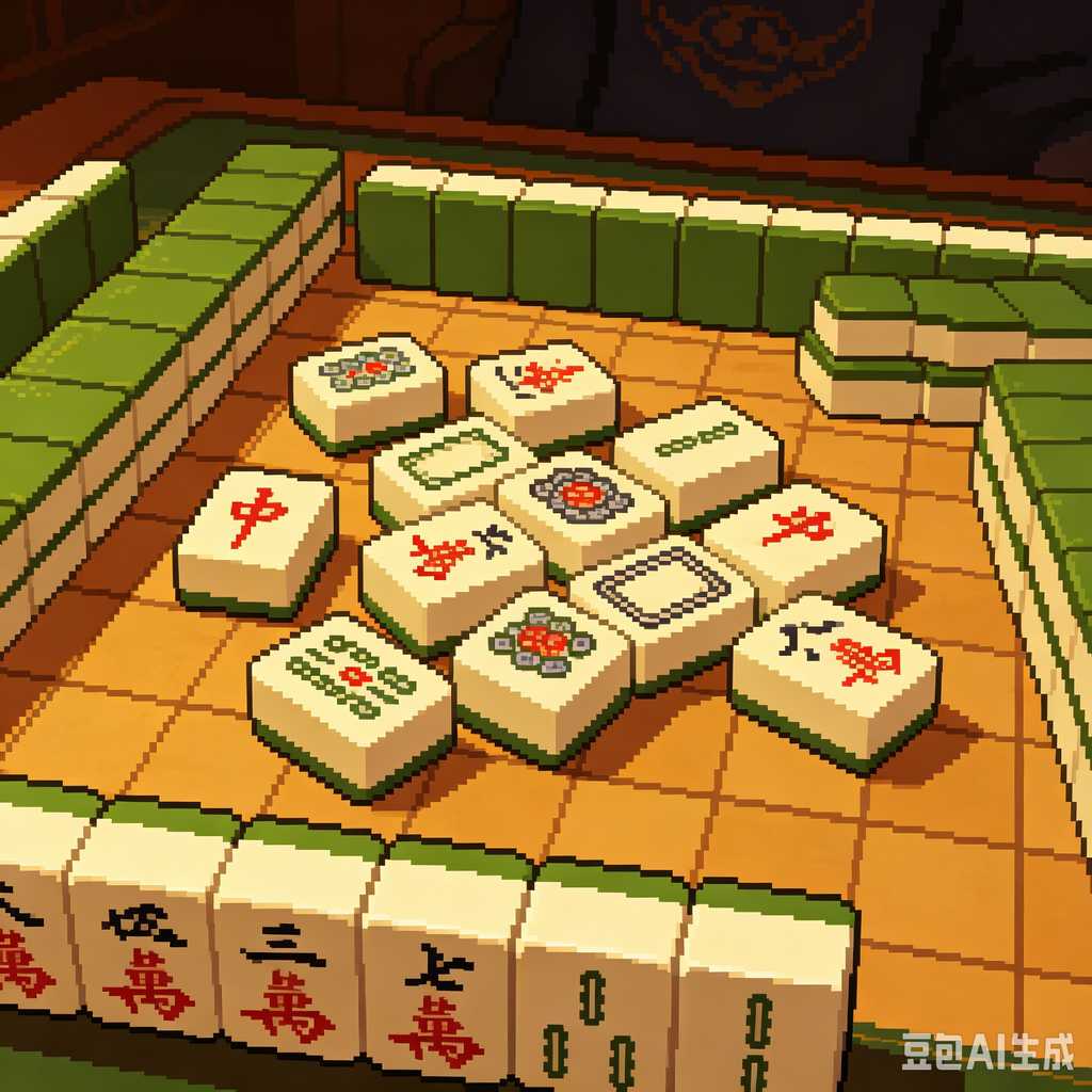 clear printing mahjong characters